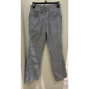 Vintage Levi’s for Gals Striped Big E Pants - 1960-1970s- Women’s Size 28W x 30L